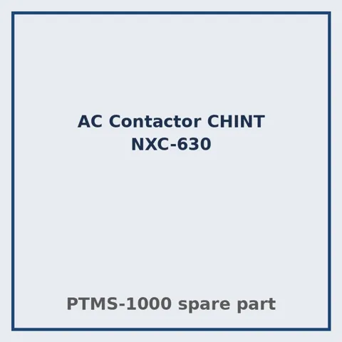 AC Contactor CHINT NXC-630