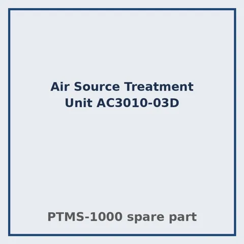 Air Source Treatment Unit AC3010-03D