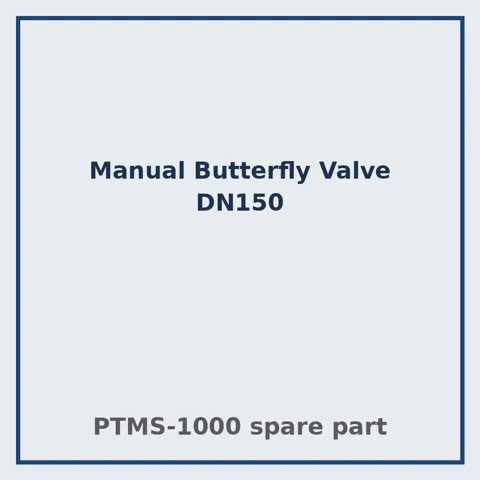 Manual Butterfly Valve DN150
