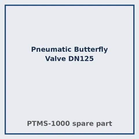 Pneumatic Butterfly Valve DN125