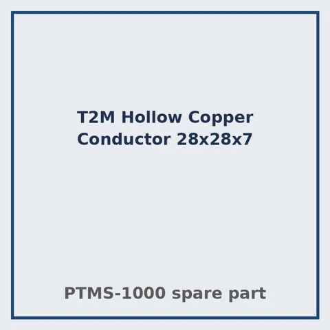 T2M Hollow Copper Conductor 28x28x7