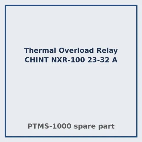 Thermal Overload Relay CHINT NXR-100 23-32 A