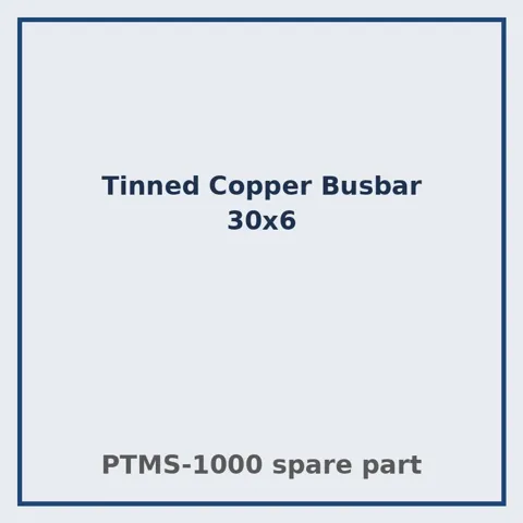 Tinned Copper Busbar 30x6