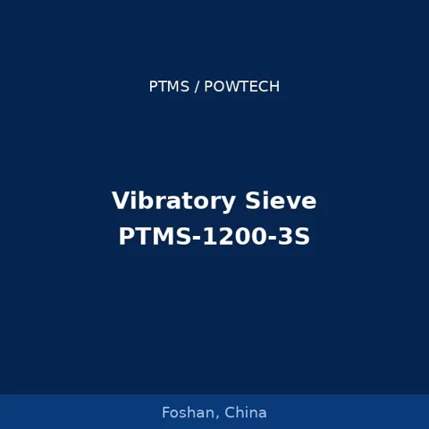 PTMS-1200-3S Vibratory Sieve